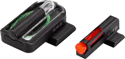 Hiviz Fasdot H3 Red Front/grn - Rear S&w M&p Comp/fs Set
