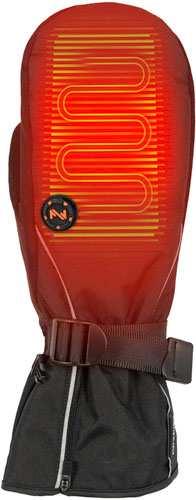 Mobile Warming Unisex Storm - Heated Mitten Black X-large<