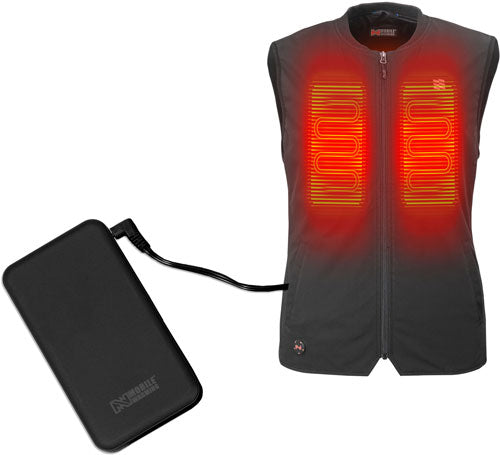 Mobile Warming Unisex Peak - Vest Black Medium!