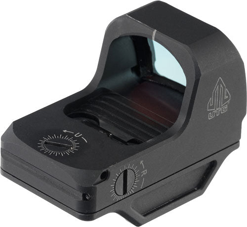 Utg Reflex Sight Micro Dot - 4 Moa Red W/adaptive Base