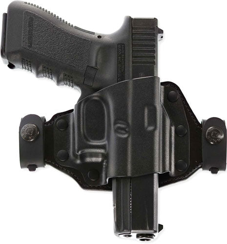 Galco Quick Slide Belt Holster - Rh Hybrid S&w M&p 9/40 Black<