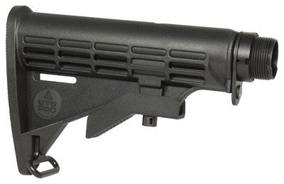 Utg Stock Assembly Ar-15 Black - 6 Position Mil-spec