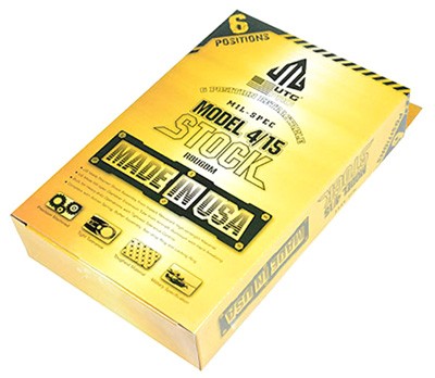 Utg Stock Assembly Ar-15 Black - 6 Position Mil-spec