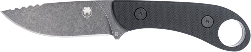 Cobratec D2 Skinner 3.75" Full - Tang Black G10 W/kydex Sheath