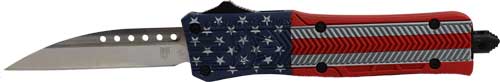 Cobratec Small Ctk1 Otf - Usa R/w/b 2.75" Wharncliffe