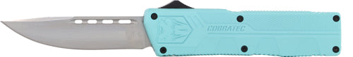 Cobratec Lightweight Otf - Mint Blue 3.25" Drop Point