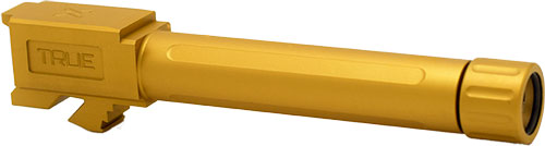 True Precision Threaded Barrel - Gold Tin For G19