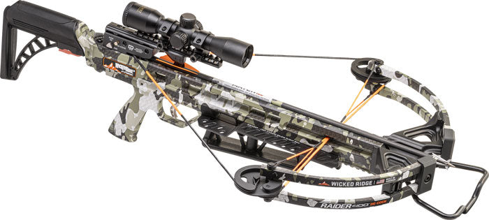 Wicked Ridge Xbow Raider 400 - Rope Sled De-cock 400fps Peak<