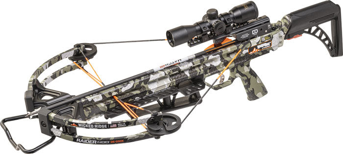 Wicked Ridge Xbow Raider 400 - Rope Sled De-cock 400fps Peak<