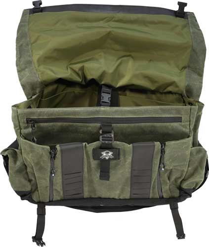 Grey Ghost Gear Wanderer Bag - 2.0 Waxed Canvas Olive Drab!